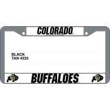 Colorado Chrome License Plate Frame