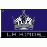 LOS ANGELES KINGS'CROWN' BANNER FLAG