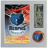 Memphis Grizzlies MLB Clock - Team Desk