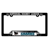 Plastic License Frame - San Jose Sharks