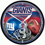 New York Giants Round Wall Clock