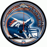 Round Clock - Denver Broncos