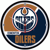 Round Clock - Edmonton Oilers