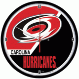 Round Clock - Carolina Hurricanes