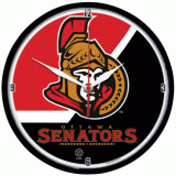 Round Clock - Ottawa Senators