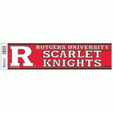 Rutgers Scarlet Knights Bumper strips