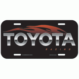 Toyota Racing License plate