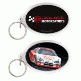 Dodge Racing Acrylic key rings