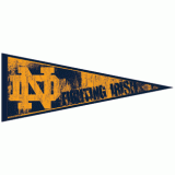 Pennant 12"x30" - Notre Dame