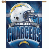 Banner Flag 27"x37" - San Diego Chargers