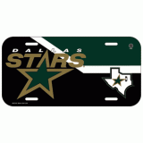 License Plate - Dallas Stars
