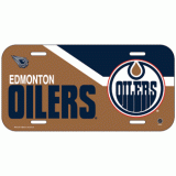 License Plate - Edmonton Oilers
