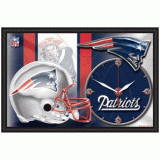 Framed Clock - New England Patriots