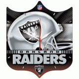 Plaque Clock - Oakland Raiders